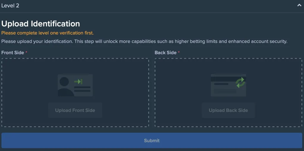 verification at stake casino