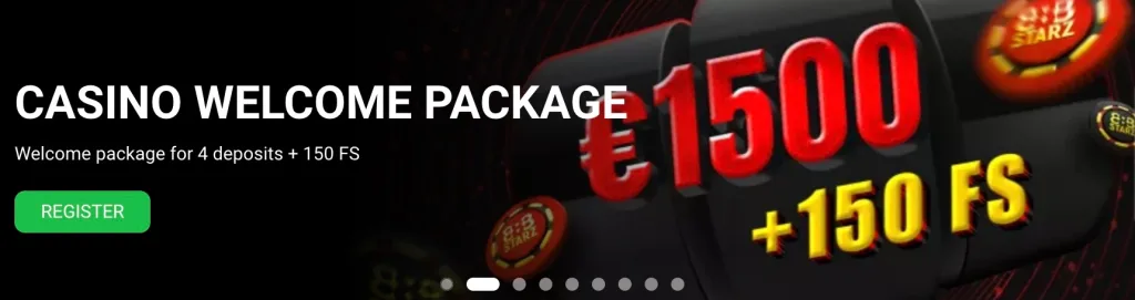 Сasino 888starz First Deposit bonus
