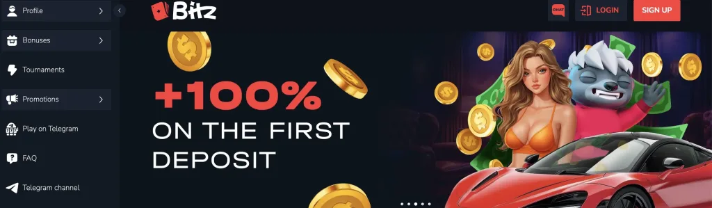 Bitz bonus on first deposit